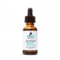 Anandahemp ANANDA PETS FULL SPECTRUM CBD OIL 300mg, PREMIUM HEMP EXTRACT Vegetarian Certified Bacon Flavoring