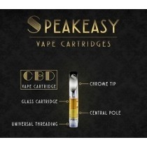 Speakeasy CBD VAPE CARTRIDGE 40% CBD 1/2 Gram