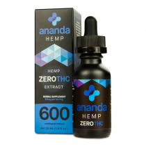 Anandahemp BROAD SPECTRUM ZERO THC CBD OIL 600mg