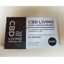 CBD Living Dark Chocolate 120 mg
