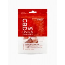 CBD Living Lozenges Bag Cherry 100mg