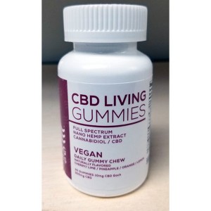 CBD Living Vegan Gummies 300 MG